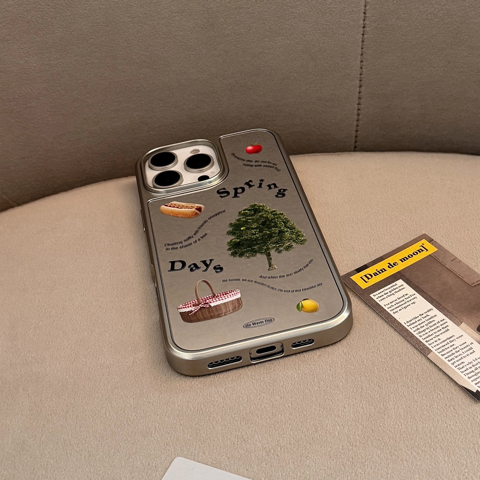 Picnic in the Woods - iPhone Case